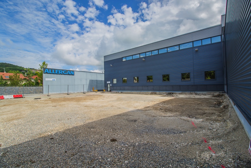 Suivi de chantier Allergan (du 21 mai au 10 juin 2018)